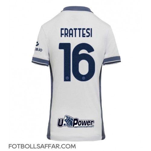 Inter Milan Davide Frattesi #16 Bortatröja Dam 2024-25 Kortärmad